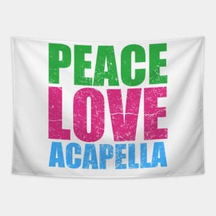 peace-love-acapella Tapestry