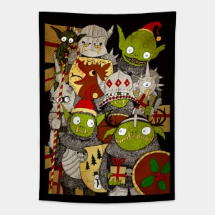 Festive Goblins Tapestry