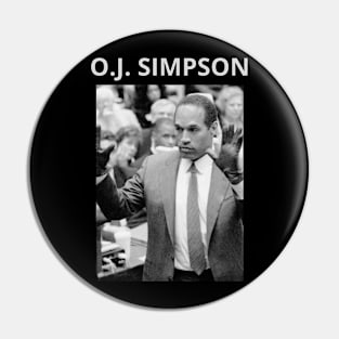 O.J. Simpson Pin