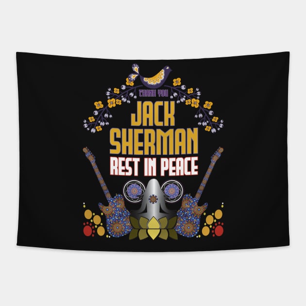 Thank you Jack Sherman | Rest in peace Tapestry by HI Tech-Pixels