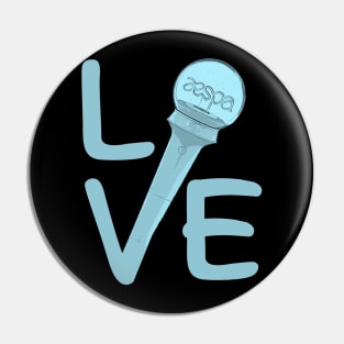 LOVE aespa Pin