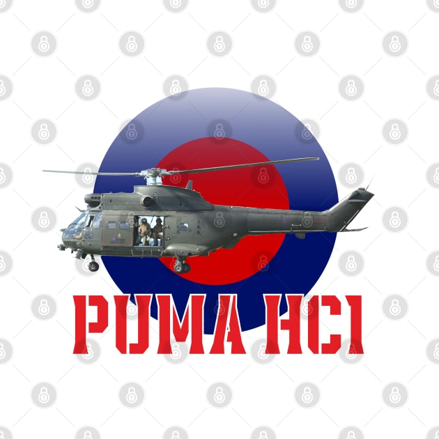 RAF Puma in RAF roundel by AJ techDesigns