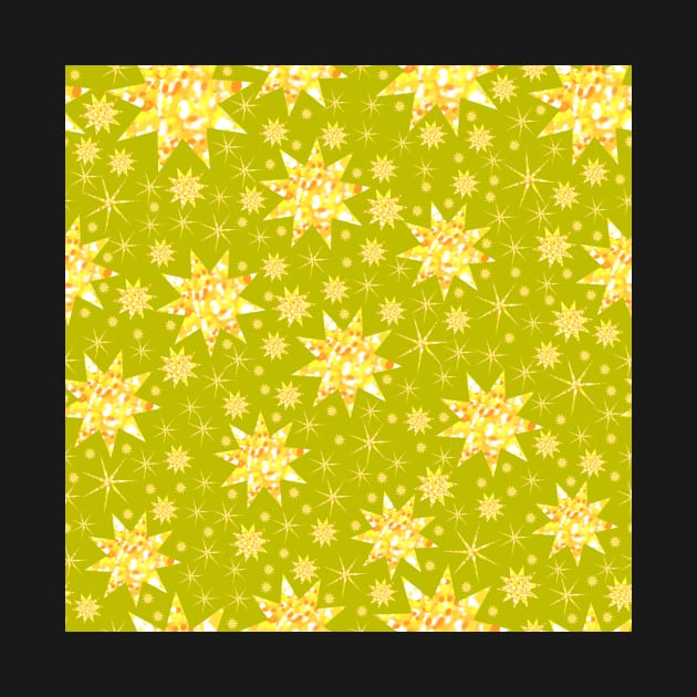 Sundazzle on Yellow Green Repeat 5748 by ArtticArlo
