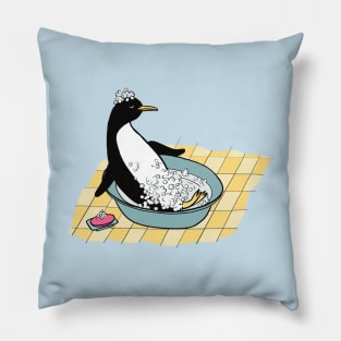 Penguin Bathtime Pillow