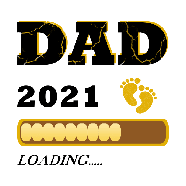 Dad 2021 loading Vater Baby by JG0815Designs