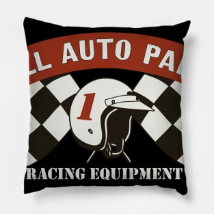 drag racing Pillow