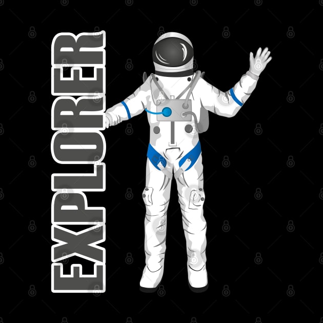 Eplorer astronaut by designbek