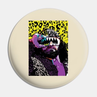 Macho Man Madness Pin