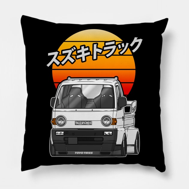 Suzuki Truck Pillow by Guyvit