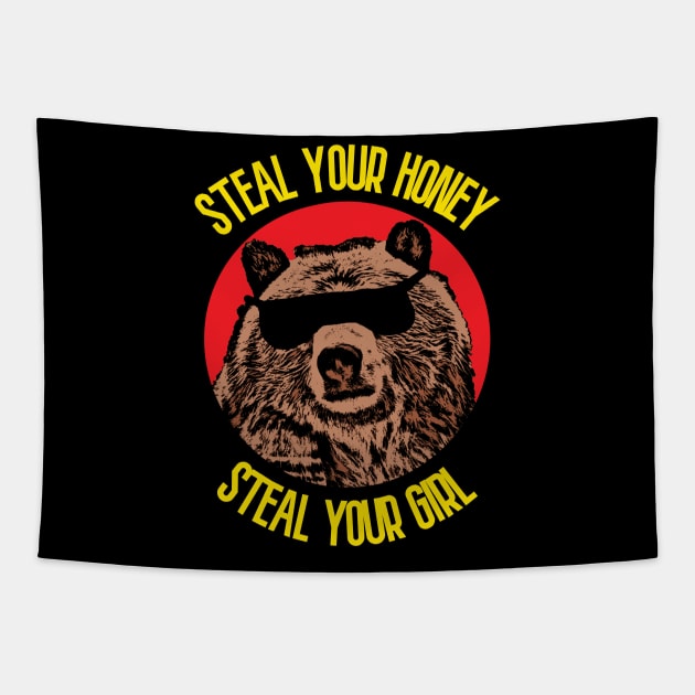 Steal Your Honey Steal Your Girl Tapestry by RevolutionInPaint