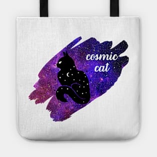 Cosmic Cat Cool Design for Cat and Astronomy Lovers Tote