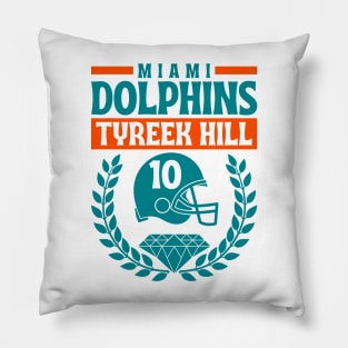 Miami Dolphins Tyreek Hill 10 American Football Pillow
