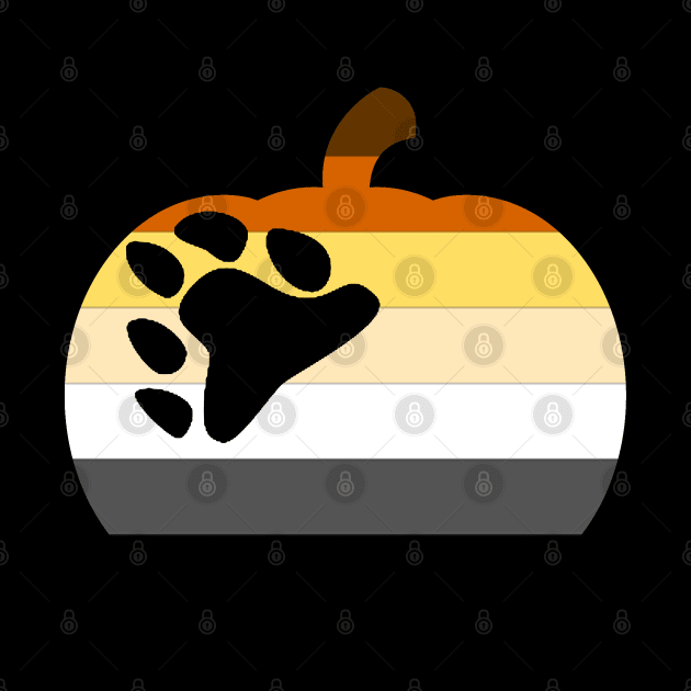 Halloween Pumpkin LGBT Flag Bear Brotherhood by aaallsmiles