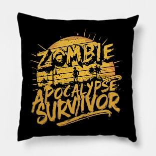 Zombie Apocalypse Survivor Pillow