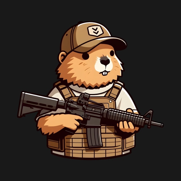 Tactical Groundhog by Rawlifegraphic