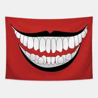 Halloween spooky mask Tapestry
