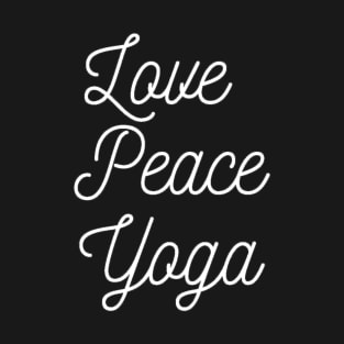 Love Peace Yoga T-Shirt