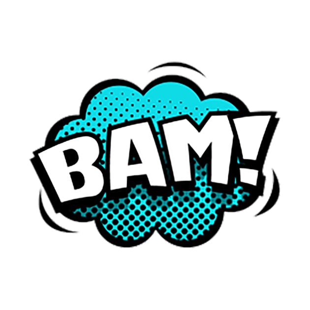 Bam sound effect by Superheroes T Shirt