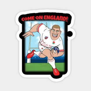 Show off your unique sense of humor and support the Red & Whites in style with our exclusive, funny, and original handmade rugby designs. Magnet