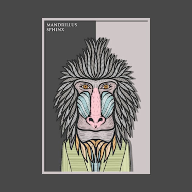 Mandrill by milhad