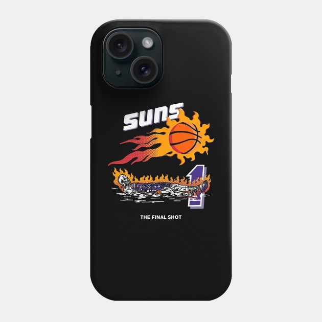2021 PHX Suns in four t shirt Phone Case by creativedn7