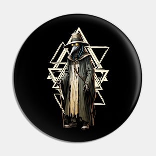 Tessellate Plague Doctor Pin