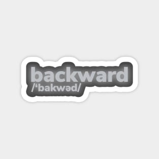 Backward Magnet