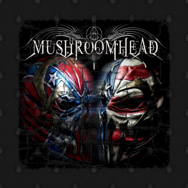 mushroomhead vintage crack mask by firuyee.official.designs