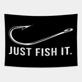 Just Fish It fishing lovers Tapestry