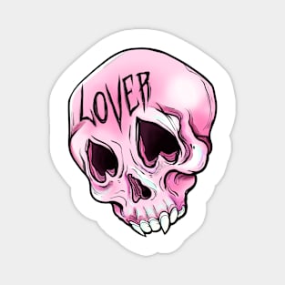 Lover Skull Magnet