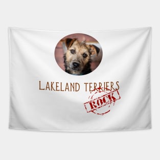 Lakeland Terriers Rock! Tapestry