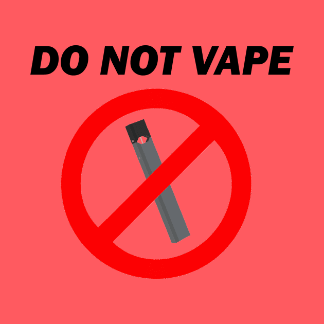 Do Not Vape by Water Boy