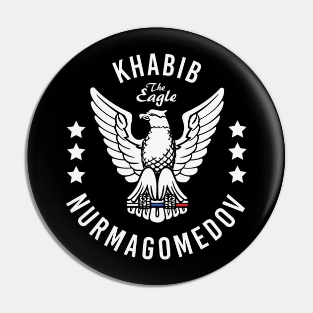 Khabib The Eagle Nurmagomedov Pin by cagerepubliq
