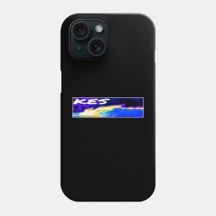 Knotty ends surf holo wave Phone Case