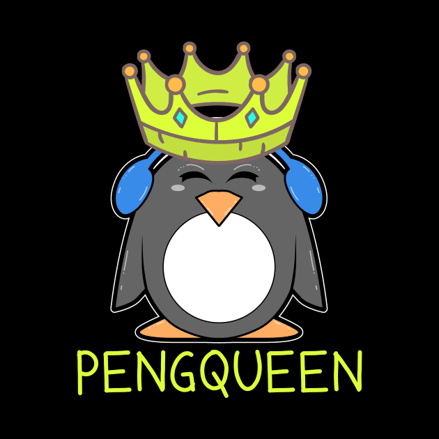 Queen Penguin Pengqueen by Imutobi