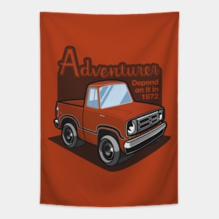 Medium Burnt Orange Adventurer - 1972 Tapestry