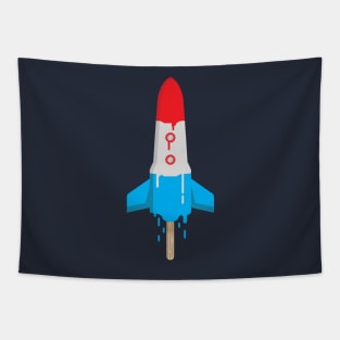 Space is Sweet- Rocket Popsicle Tapestry