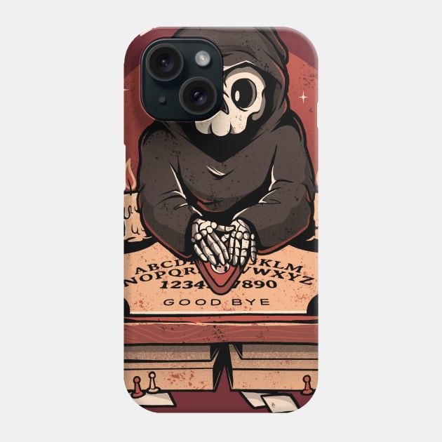 I Love Board Games - Funny Creepy Skull Gift Phone Case by eduely