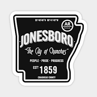 Jonesboro - City of Churches Magnet