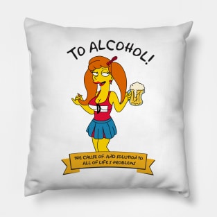 Redhead Duffgirl Pillow