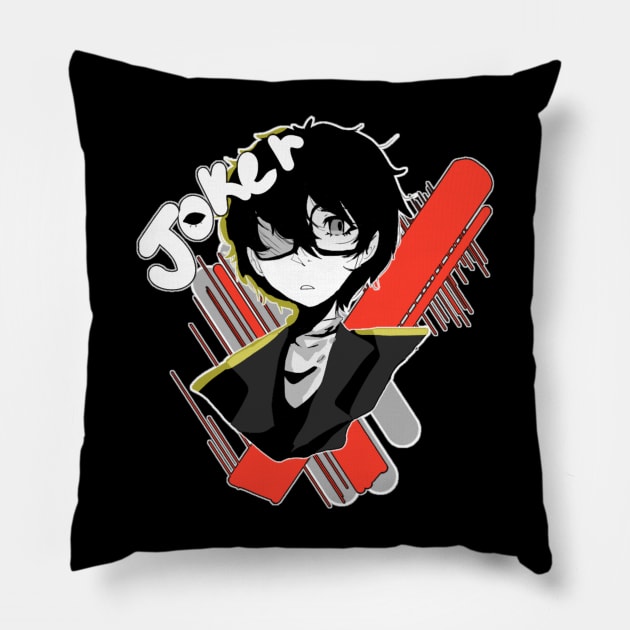 Joker persona 5 Pillow by Amyathepuff1