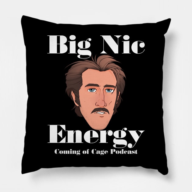 Raise your state with Coming of Cage Pillow by Derrico Studios