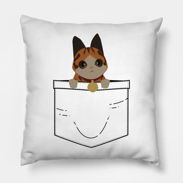 Coeurl Kitten Pillow by snitts