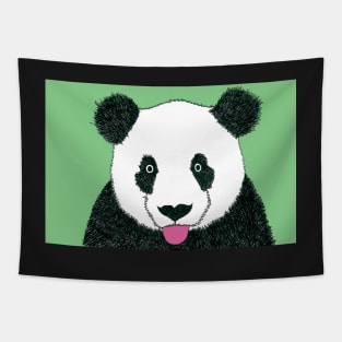 Panda Selfie Tapestry