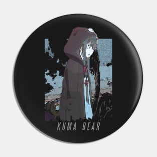 Kuma Kuma Kuma Bear ''FADE AWAY'' V2 Pin