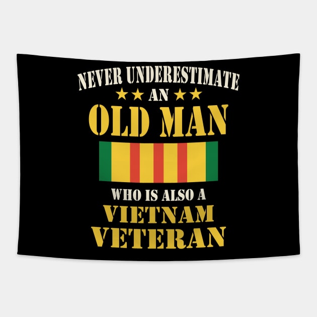 Vietnam Veteran Tapestry by Etopix