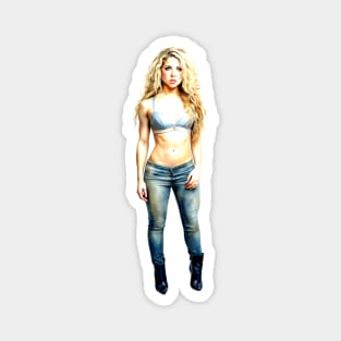 Shakira Shakira-Colombia Magnet