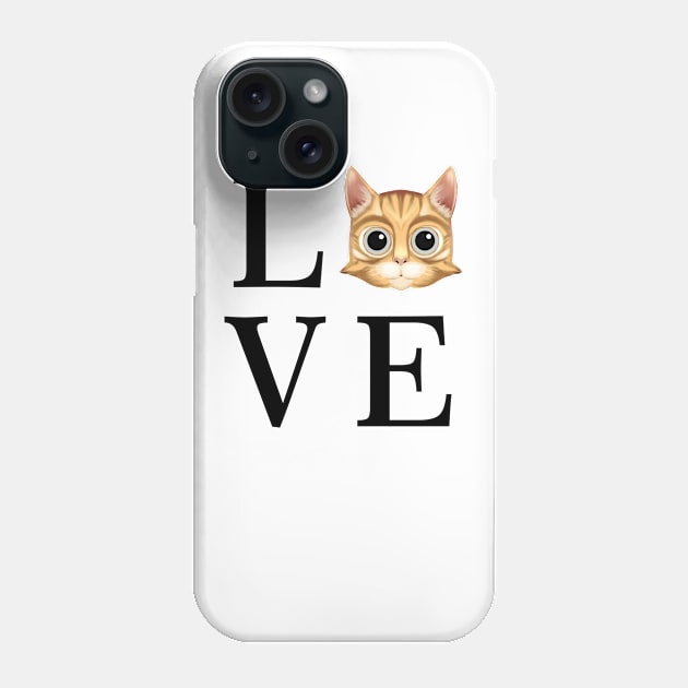 Love Cat Phone Case by souw83