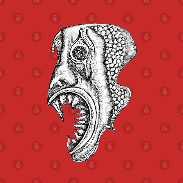 Gorgoneion: a gorgon face by thealchemistdru