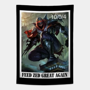 Feed Zed great again Tapestry